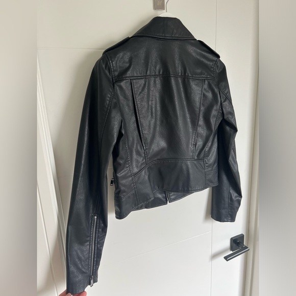 Banana Republic Vegan Leather Moto Jacket XS - Picture 2 of 3